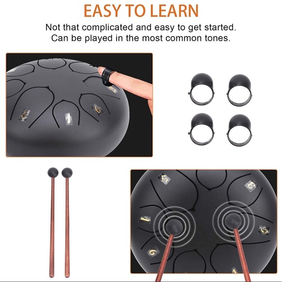 Steel tongue drum sound therapy - Picture 9 of 14